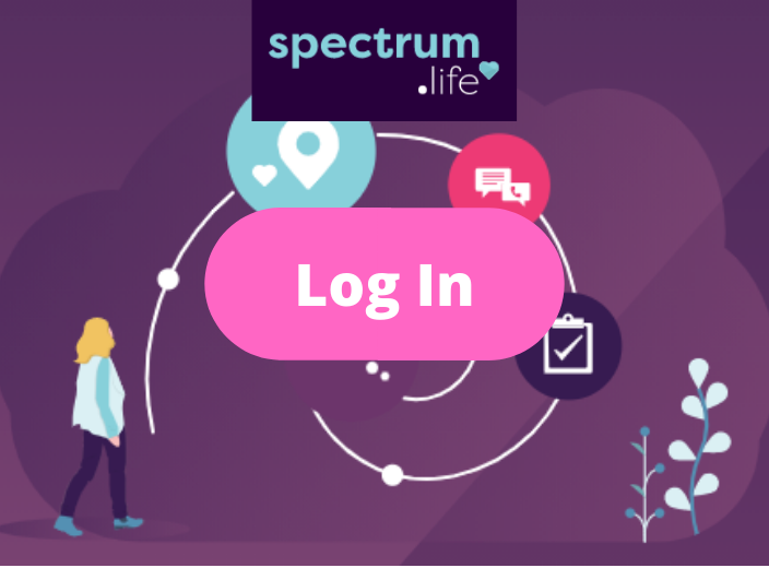 Logáil isteach ar Spectrum Life